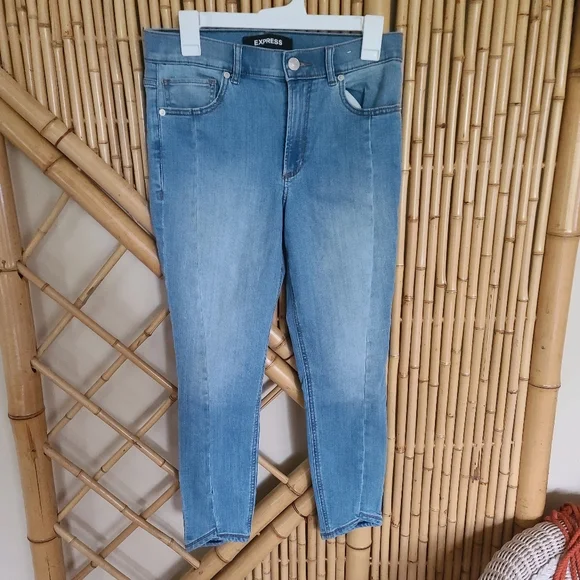 Express Repreve High Rise Skinny Jeans - Picture 3 of 6